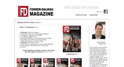 Desktop Screenshot of fdmagazine.es